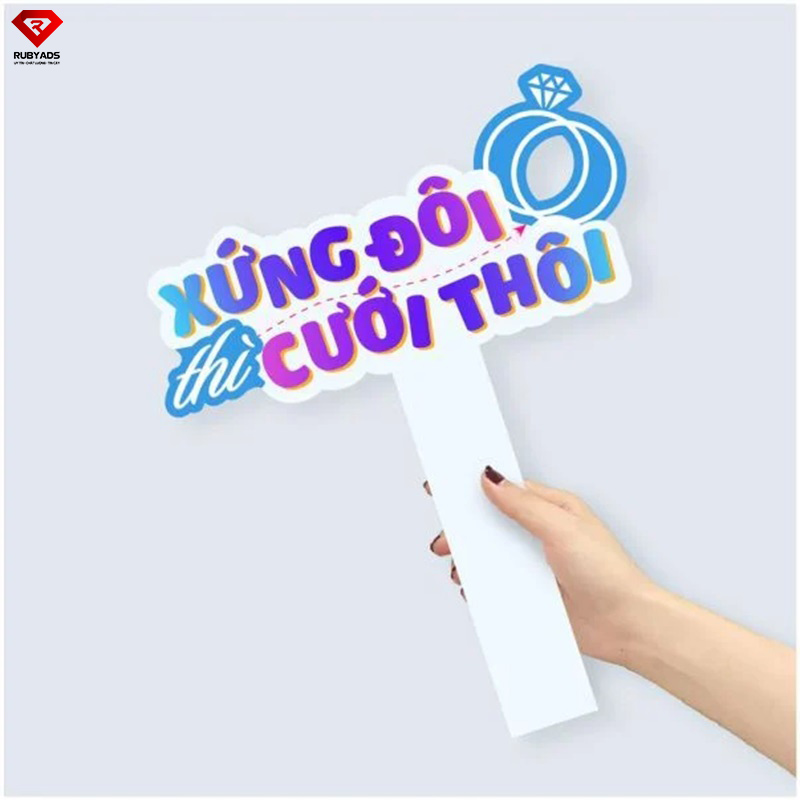 Dịch vụ in hashtag lấy liền huyện Hóc Môn