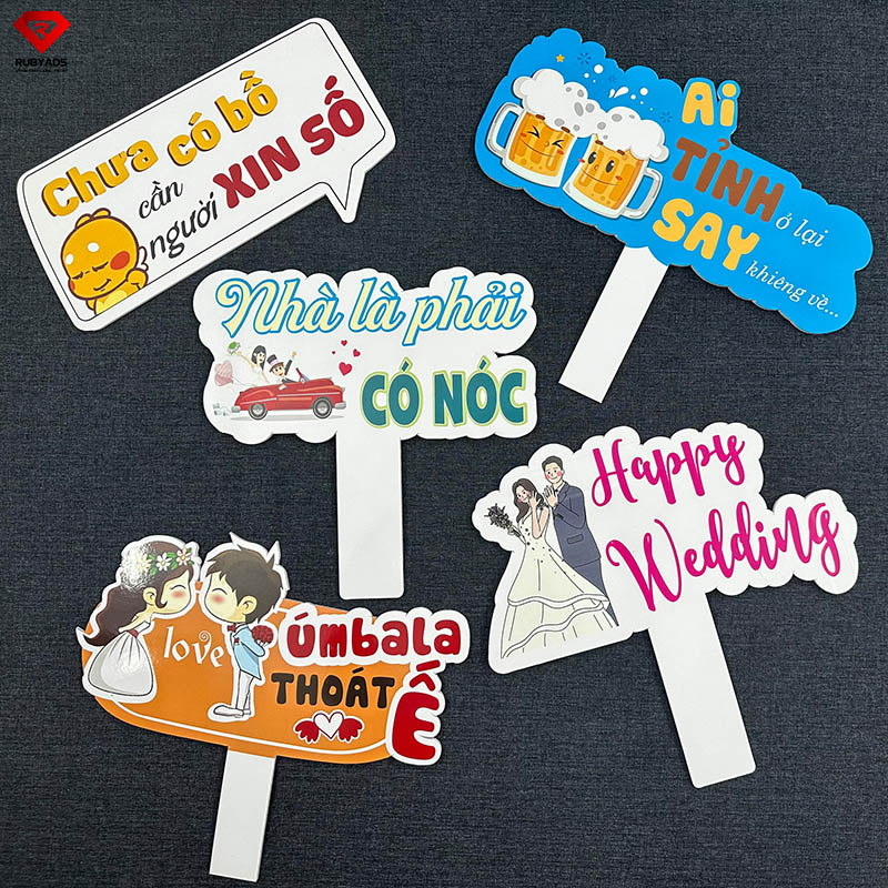 Dịch vụ in hashtag lấy liền huyện Hóc Môn