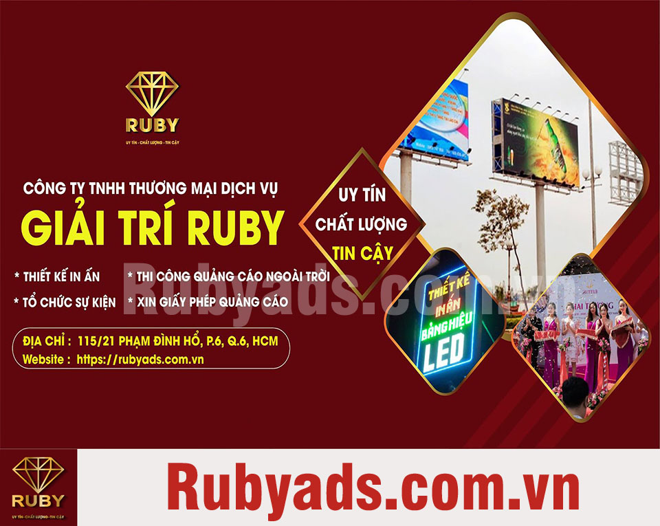 Rubyads.com.vn chuyên nhận thiết kế và thi công Booth bán hàng uy tín, chất lượng hàng đầu Tp.HCM