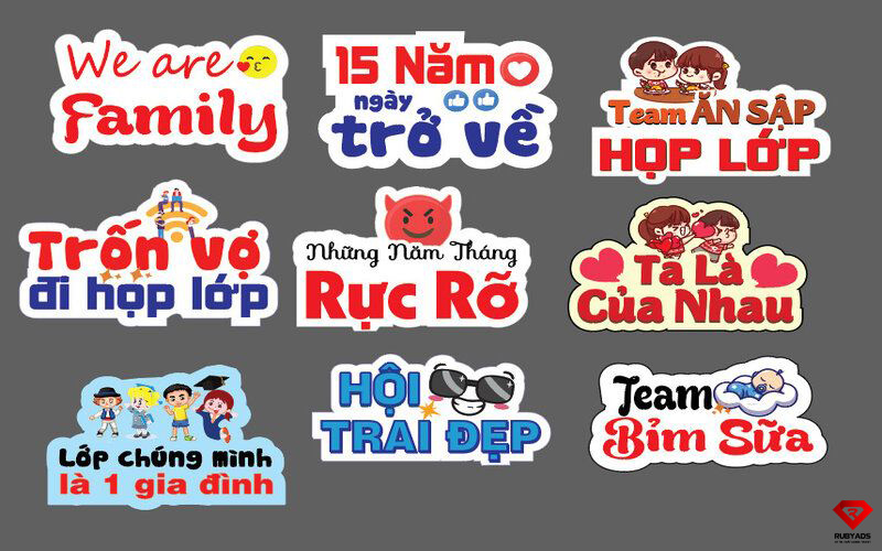 Dịch vụ in hashtag lấy liền huyện Củ Chi