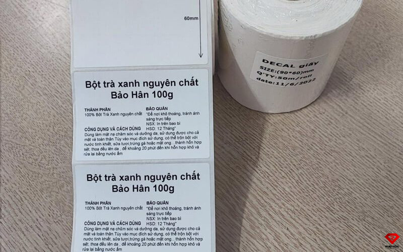 in tem nhãn decal giá rẻ