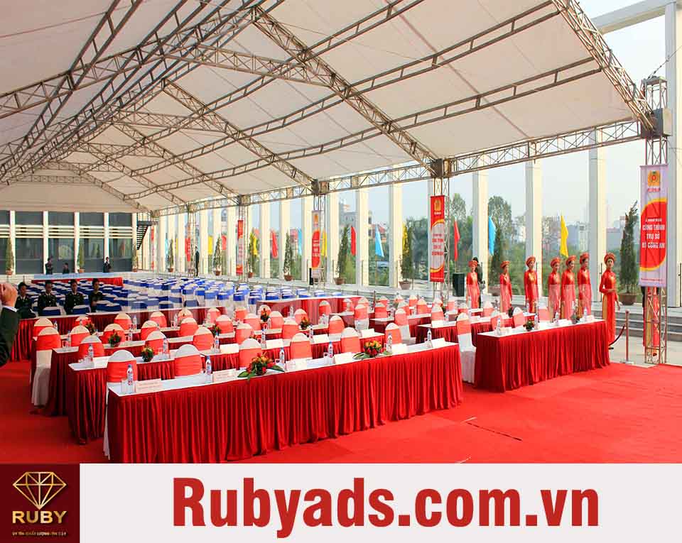 Rubyads Chuyên cho thuê nhà bạt sự kiện giá rẻ tại HCM