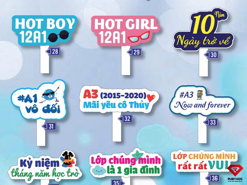 hashtag cầm tay họp lớp