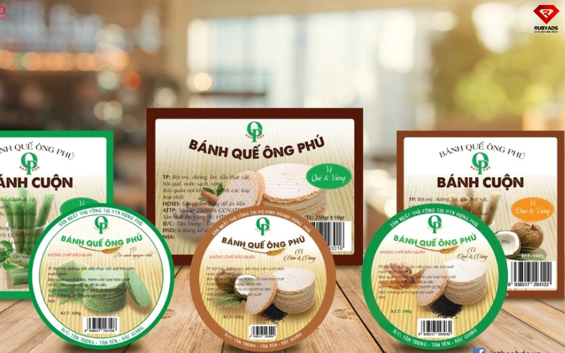 Dịch vụ in tem nhãn lấy liền quận Gò Vấp - In theo yêu cầu tại Rubyads