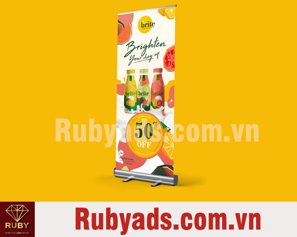 Dịch vụ in Standee lấy liền quận 1