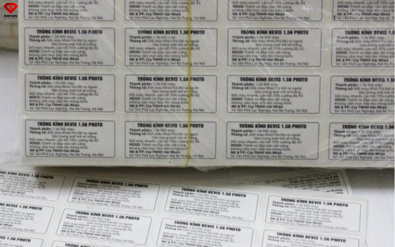 dịch vụ in tem nhãn phụ