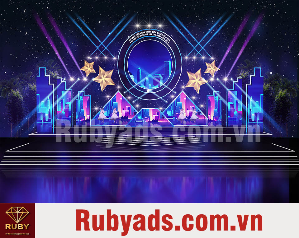 Rubyads cho thuê sân khấu sự kiện uy tín, chất lượng