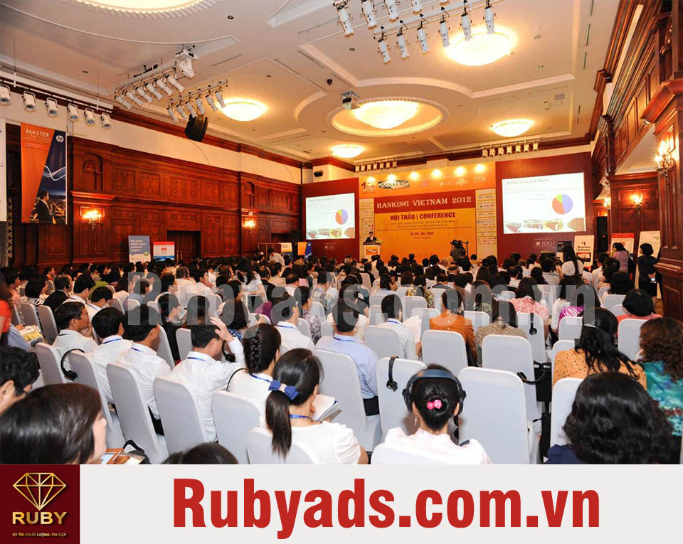 Tổ chức hội nghị hội thảo chuyên nghiệp, trọn gói tại Rubyads