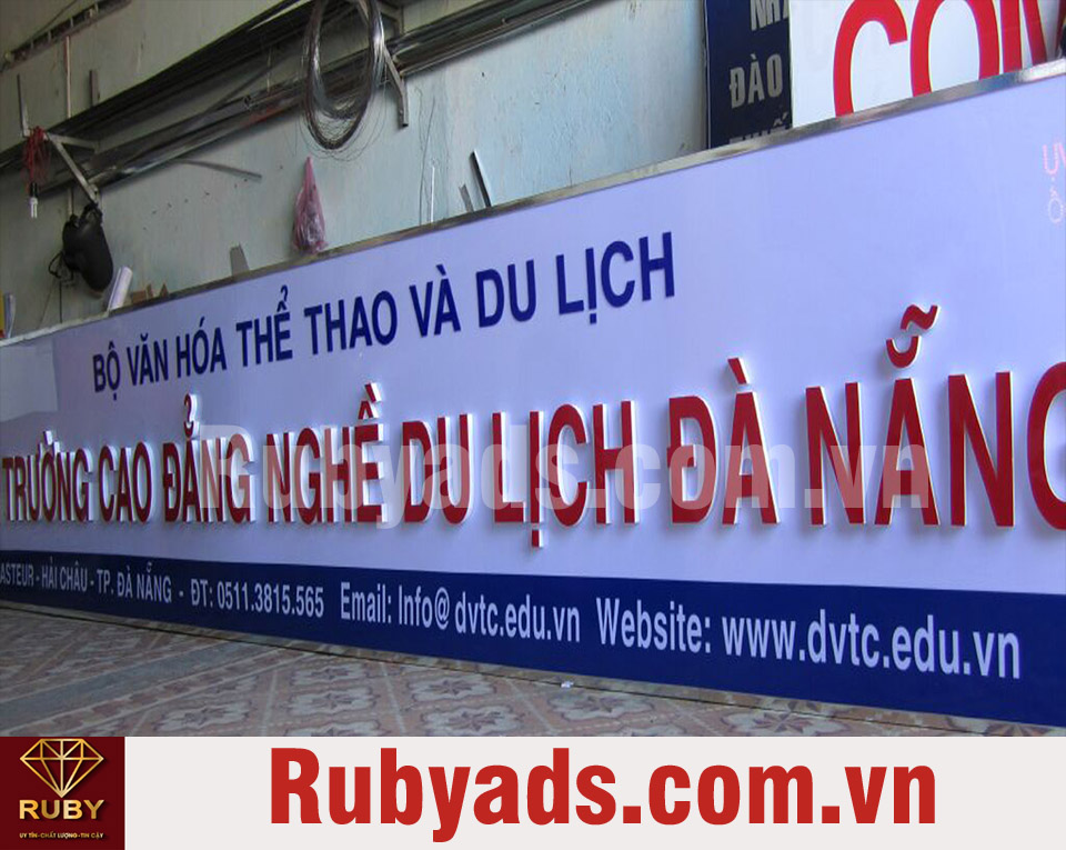 Thi công bảng hiệu quảng cáo tại quận Gò Vấp uy tín