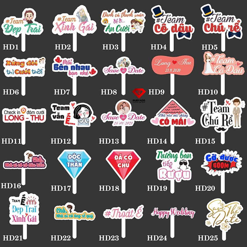 Dịch vụ in hashtag lấy liền quận 11