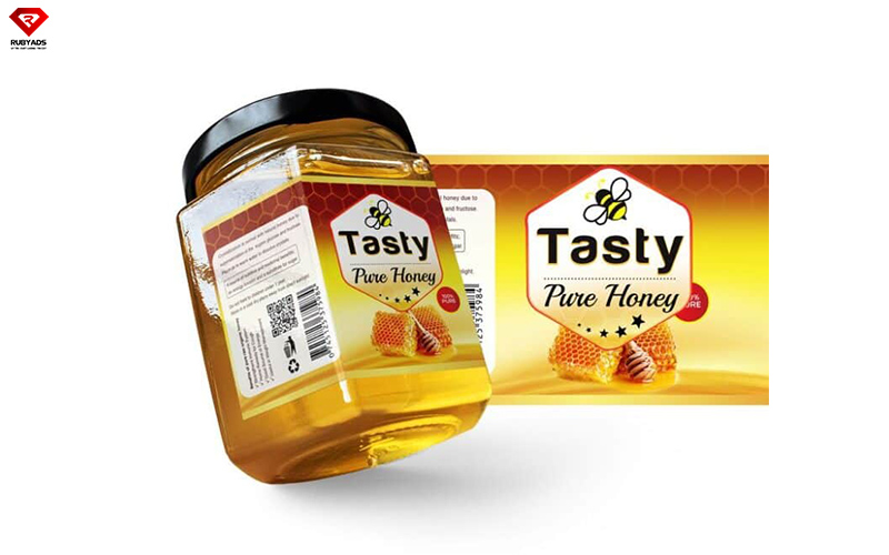 Dịch vụ in tem nhãn mật ong tại Rubyads
