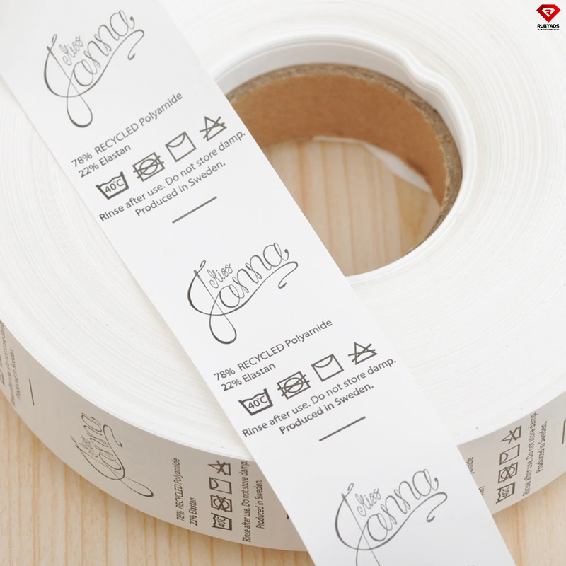 Dịch Vụ In Tem Nhãn Vải Tại Rubyads