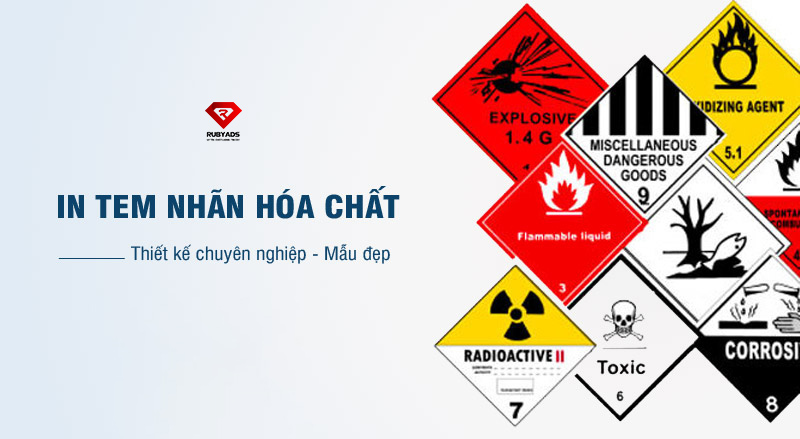 Dịch Vụ In Tem Nhãn Hóa Chất Tại Rubyads