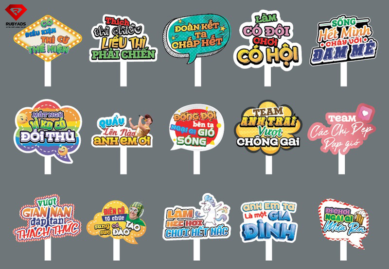 Hashtag Cầm Tay Vui Nhộn – Trào Lưu Trang Trí Sự Kiện Độc Đáo Và Sáng Tạo