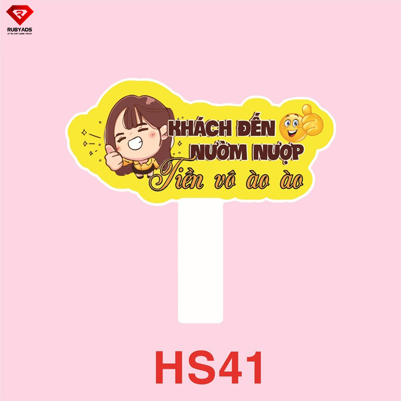 hashtag cầm tay cho công ty