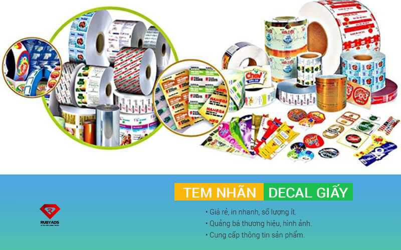 Dịch vụ in tem nhãn lấy liền quận Thủ Đức